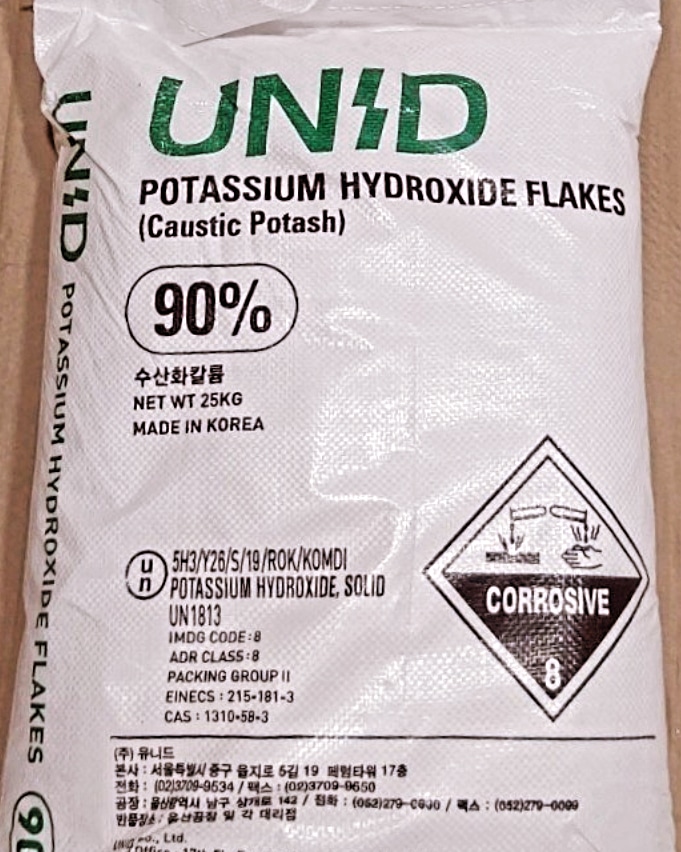 KOH - Potassium Hydroxide 90%