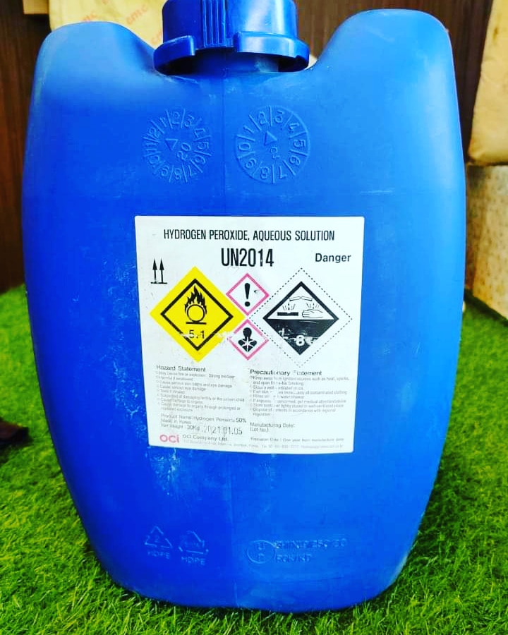 Hydrogen Peroxide 50% (250g)