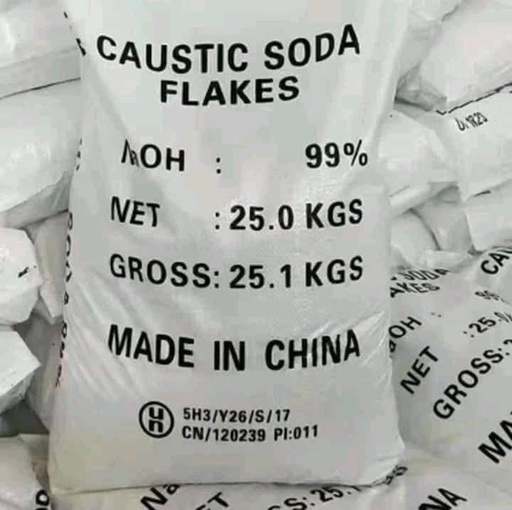 Caustic Soda Flakes (25kg Bag)