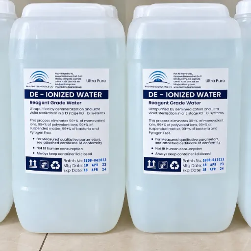 De-Ionized/Distilled Water - (20LTRS)