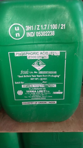 Phosphoric Acid 85% (35KG DRUM)